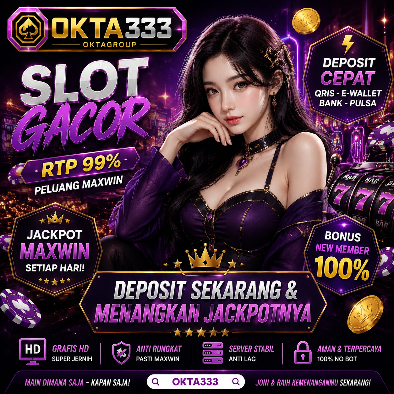 OKTA333 ⚚ Game Online Pragmatic Terbaru dengan Transaksi QRIS Mudah dan Praktis
